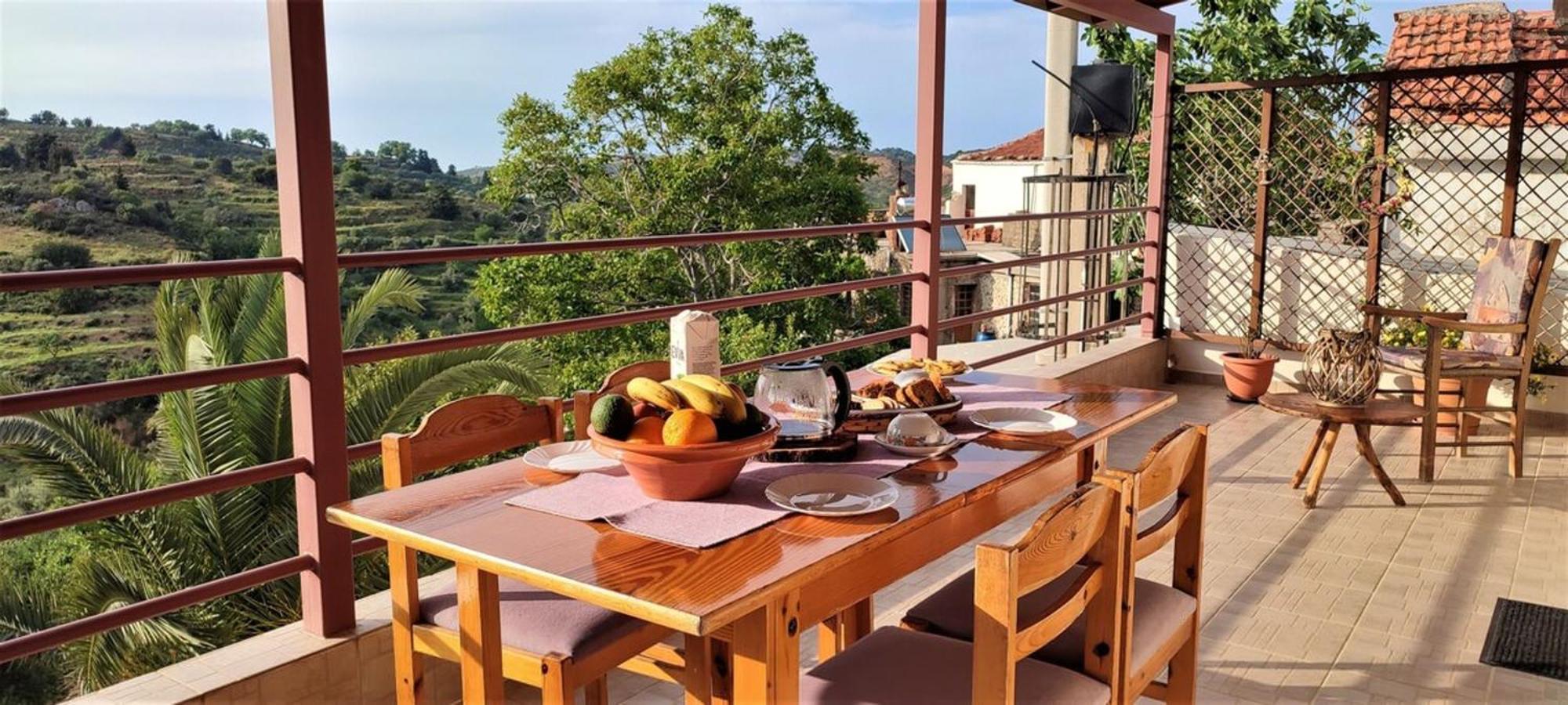 Aoria Traditional House With Stuning Mountain View Loulos Εξωτερικό φωτογραφία