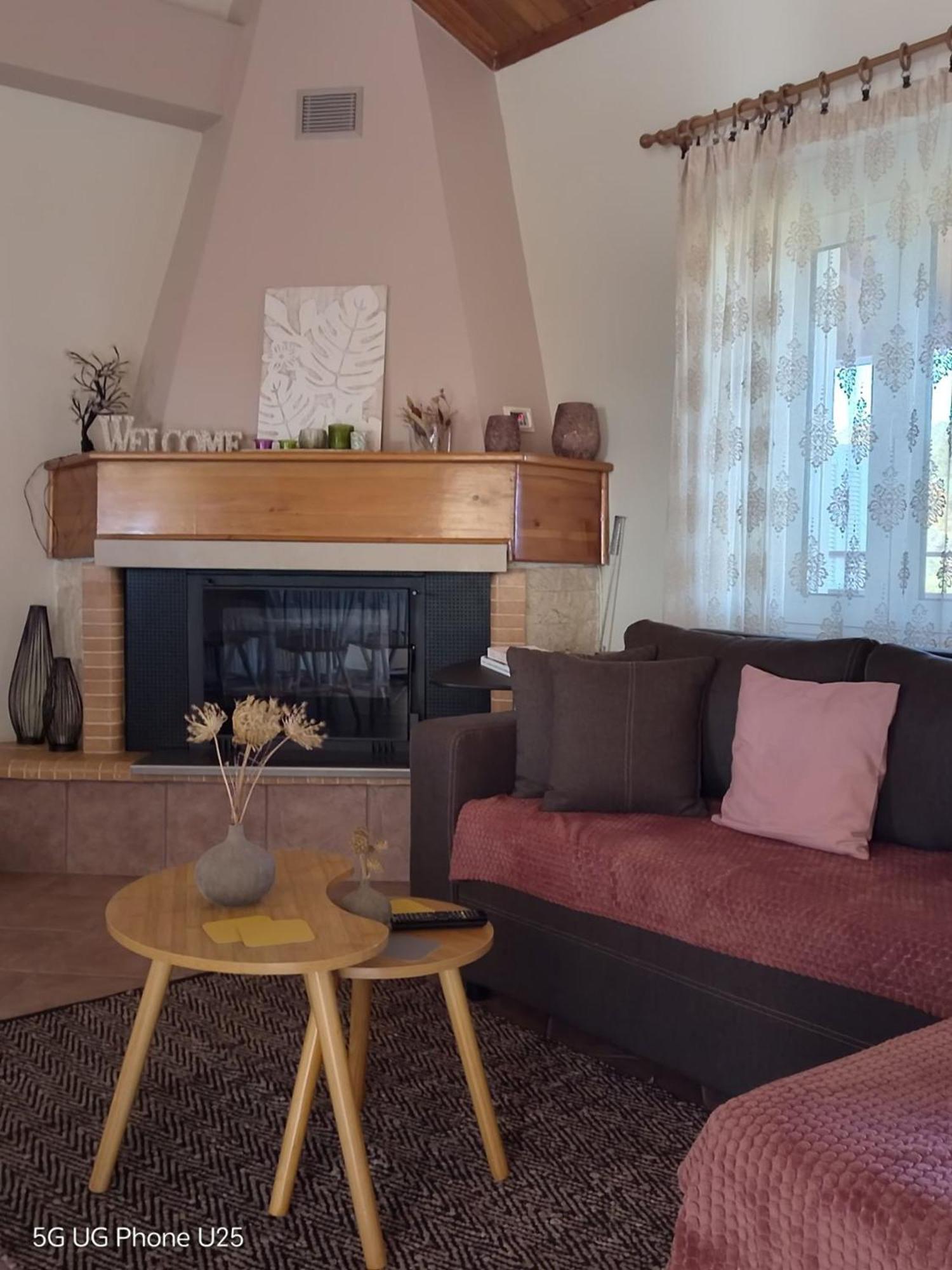 Aoria Traditional House With Stuning Mountain View Loulos Εξωτερικό φωτογραφία